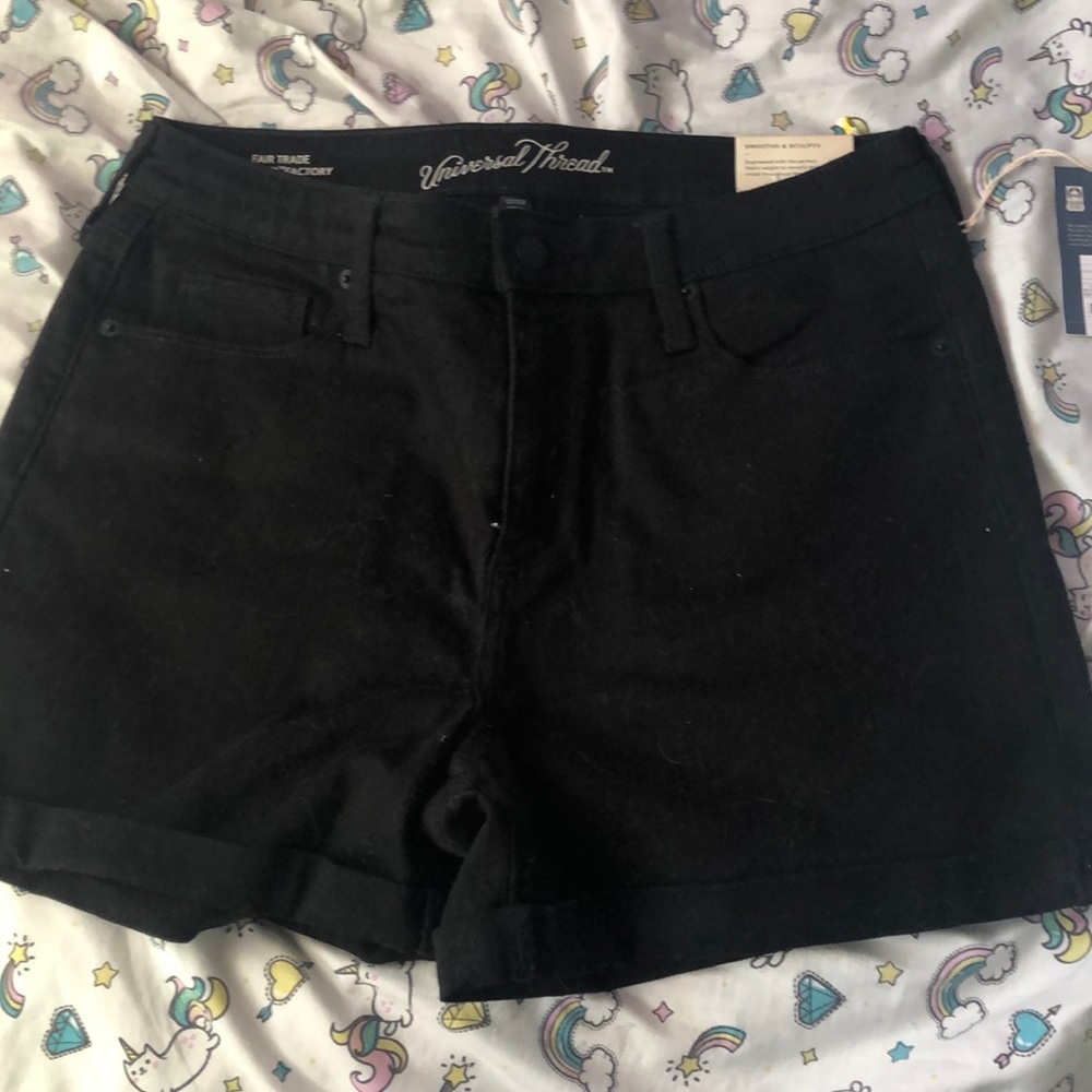 Black shorts